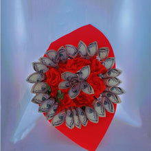 Money Flower Red Roses