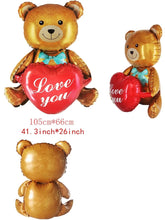 Bear Design Balloon, Cartoon Bear Balloon
