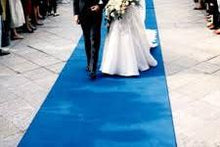 Set 1Pc Blue Carpet For Rent