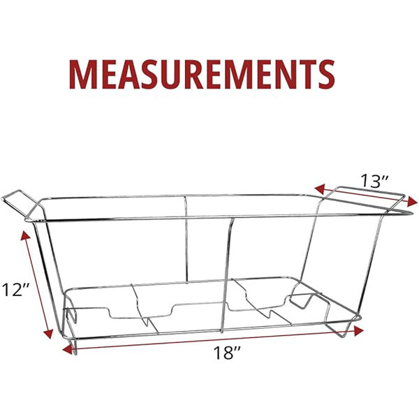 Chafing Rack Stand Chrome For Rent