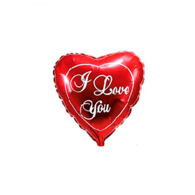 I Love You 9″ Red Heart (Mini, Air filled)